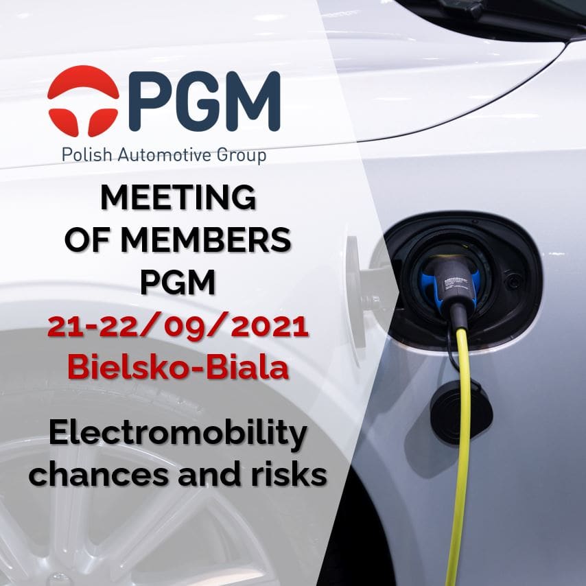 Meeting of the PGM members, 21-22/09/2021 Bielsko-Biała