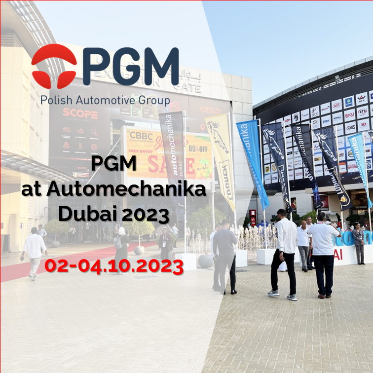 PGM at Automechanika Dubai 2023 (02-04/10/2023)