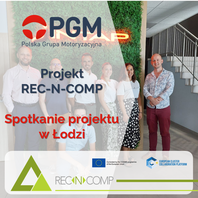 Spotkanie projektu REC-N-COMP w Łodzi (18-20 lipca 2023)